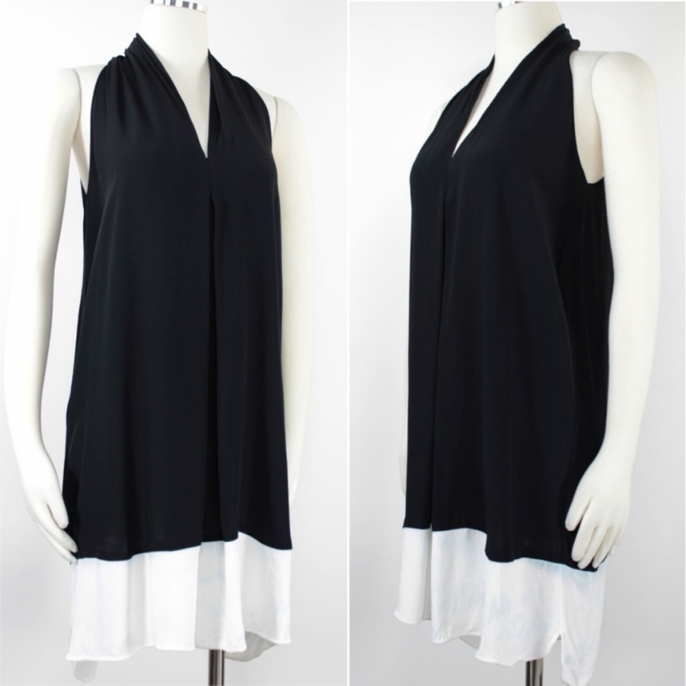 Max & Studio Black & White Dress